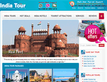 Tablet Screenshot of indiatourcity.com